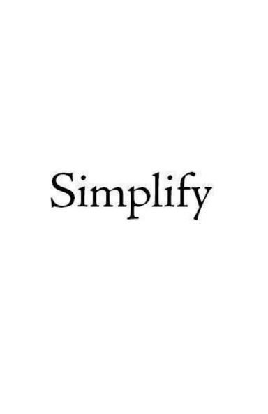 Simplify