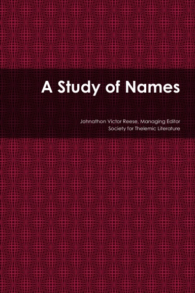 Study of Names