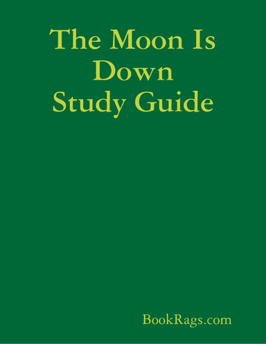 The Moon Is Down Study Guide