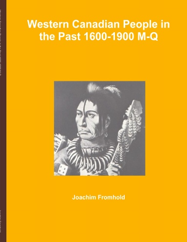 Western Canadian People in the Past 1600-1900 M-Q