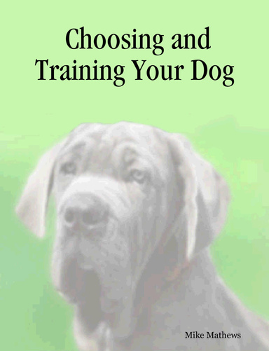 Choosing and Training Your Dog