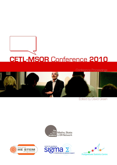 CETL-MSOR Conference 2010 – Conference Proceedings