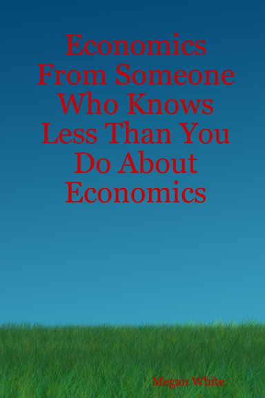 Economics From Someone Who Knows Less Than You Do About Economics