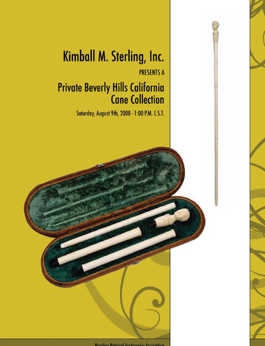Beverly Hills Antique Cane Collection
