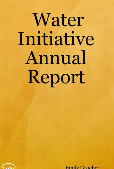 Water Initiative Annual Report