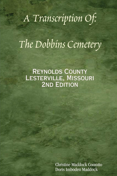 The Dobbins Cemetery, 2nd Edition