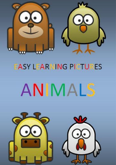 EASY LEARNING PICTURES. ANIMALS.