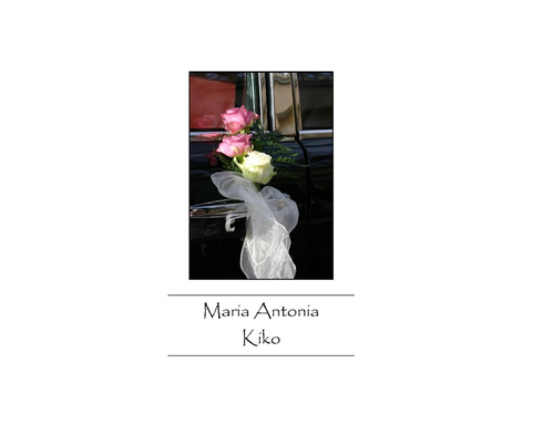 Maria Antonia & Kiko's Wedding