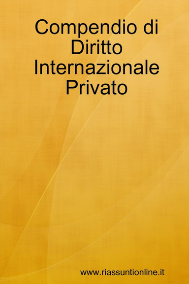 Compendio di Diritto Internazionale Privato