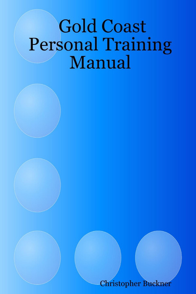 Gold Coast Personal Training Manual