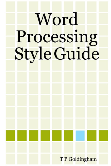 Word Processing Style Guide