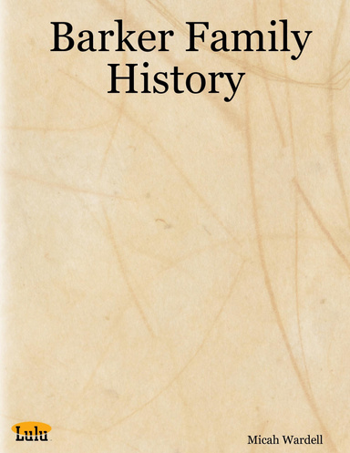 Barker Family History