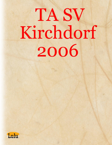 TA SV Kirchdorf 2006