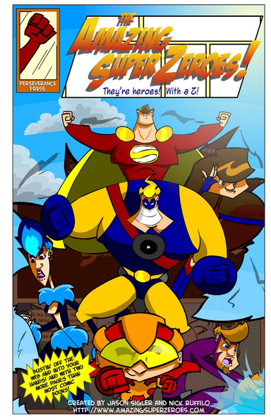 Amazing Super Zeroes Issue #1 (Color)