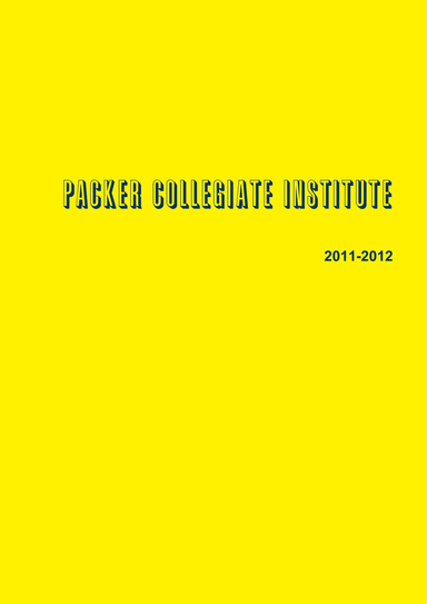Packer Collegiate Institute Planner