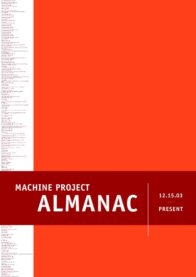 Machine Project Almanac v1.4