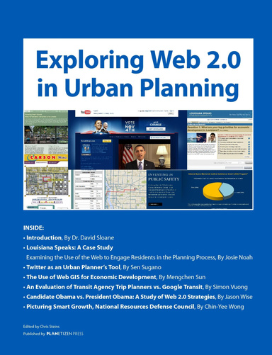 Exploring Web 2.0 in Urban Planning
