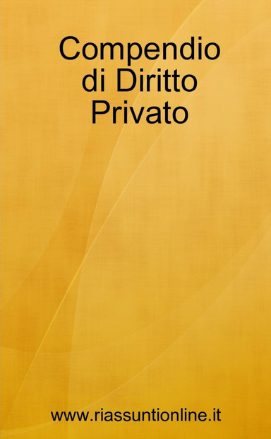 Compendio di Diritto Privato