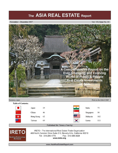 The Asia Real Estate Report