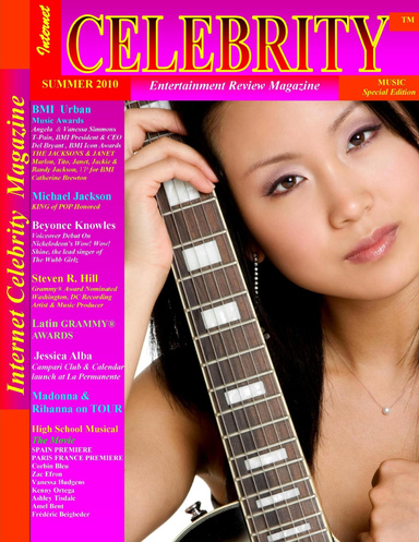 Internet Celebrity Magazine- Summer-Music Special Edition 2010