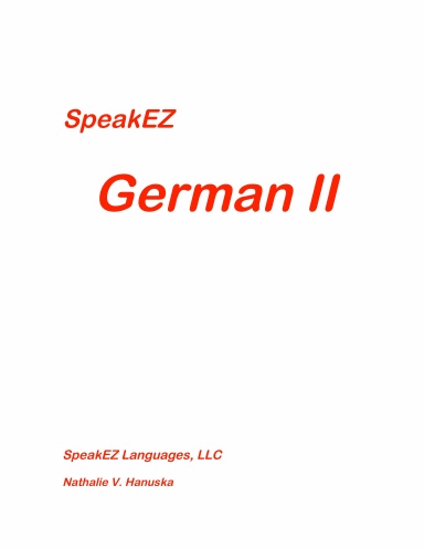 SpeakEZ German II