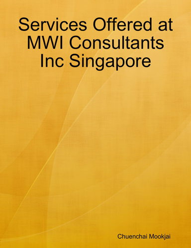 Services Offered at MWI Consultants Inc Singapore
