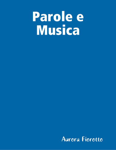 Parole e Musica