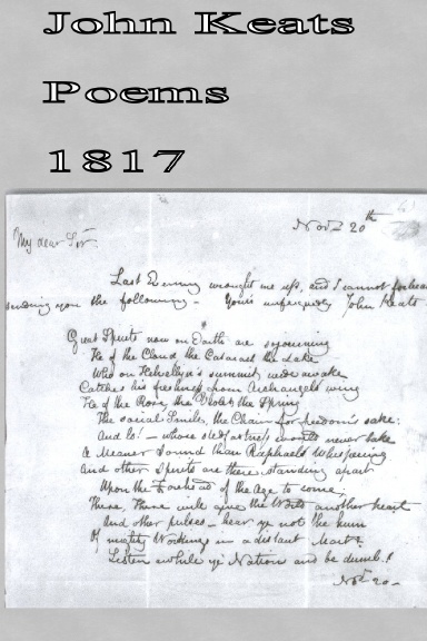 Poems of 1817 Keats