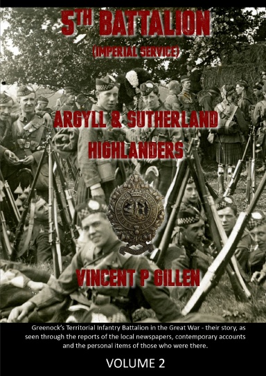 5th Argyll & Sutherland Highlanders(Territorial) Volume 2