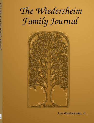 The Wiedersheim Family Journal