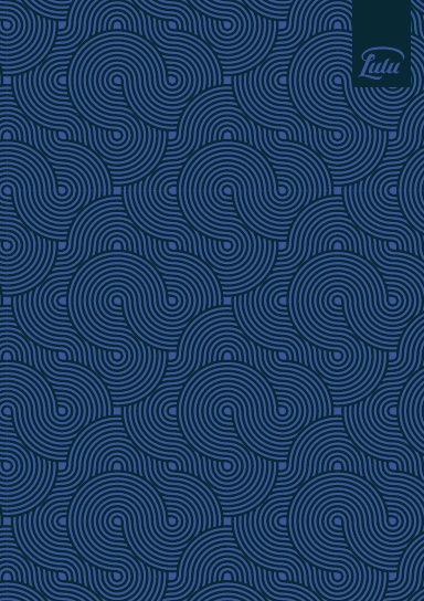 La Inspiración llena tu cuaderno - Cuaderno en blanco de Lulu.com Azul Marino