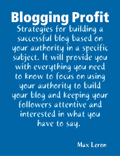 Blogging Profit
