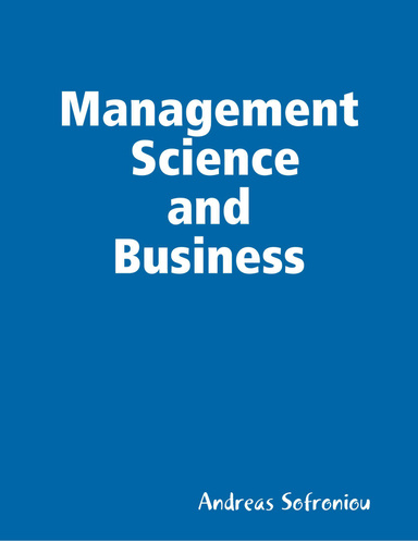 Management Science and Business