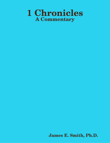 1 Chronicles: A Commentary