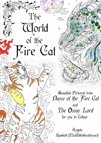 World of the Fire Cat Colouring Book