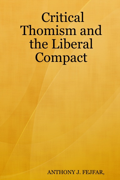 Critical Thomism and the Liberal Compact
