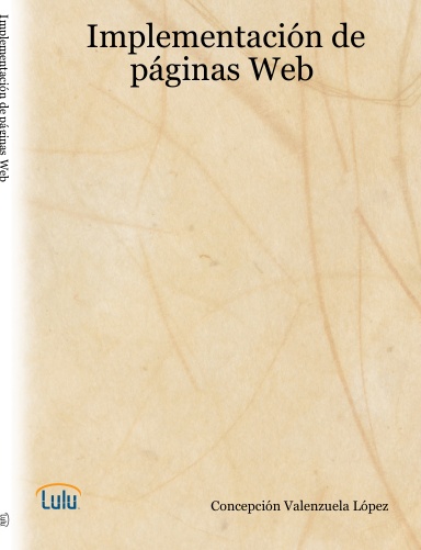 Implementación de páginas Web
