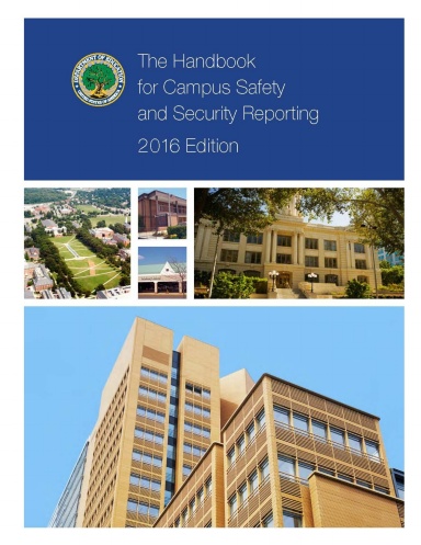 The Handbook for Campus Safety and Security Reporting - 2016 Edition