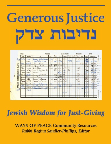GENEROUS JUSTICE: Jewish Wisdom for Just-Giving