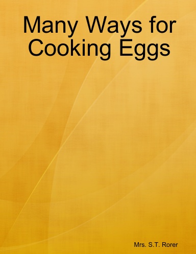 Many Ways for Cooking Eggs