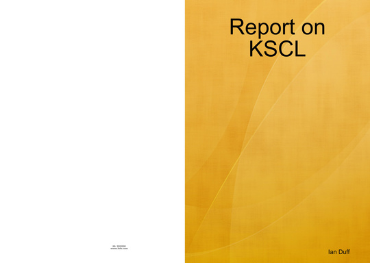 Report on KSCL