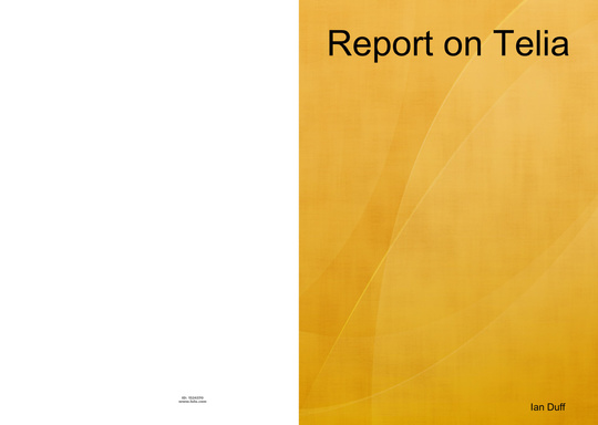 Report on Telia