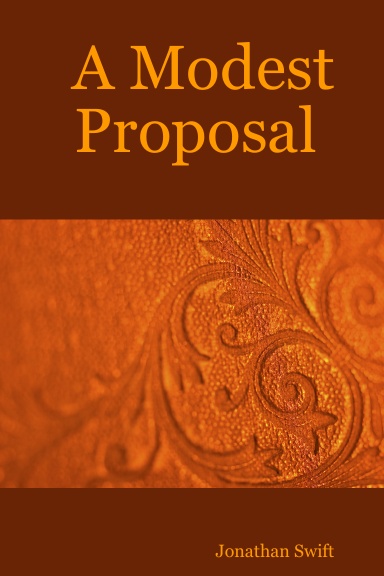 A Modest Proposal