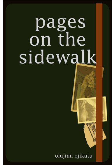 pages on the sidewalk