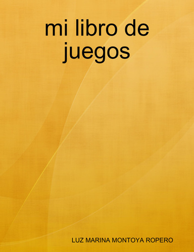 mi libro de juegos