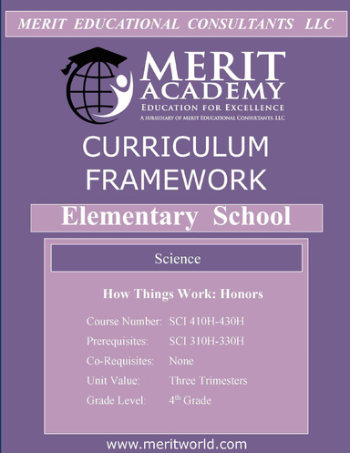 Sci 410 H 430 H How Things Work Honors