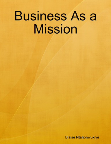 Business As a Mission