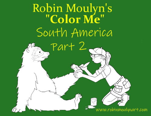 Robin Moulyn's "Color Me" South America Part 2 A4