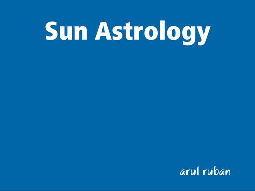 Sun Astrology