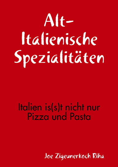 Alt-Italienische Spezialitäten